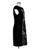 Connected Apparel 100% Polyester Paisley Black Cocktail Dress Size 6 - photo 4