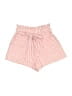 Shein Stripes Pink Shorts Size XS - photo 1