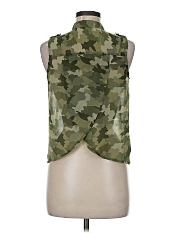 Edge Sleeveless Blouse (view 2)