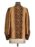 Joie 100% Viscose Animal Print Gold Long Sleeve Blouse Size S - photo 2