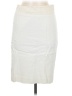 Piazza Sempione Solid Ivory Casual Skirt Size EU (IT) 44 / US 8 - photo 1