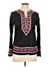Unbranded Black Long Sleeve Blouse Size XL (estimated) - photo 1