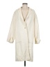Theory Ivory Wool Coat Size M - photo 1