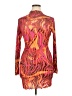 Shein Print Orange Cocktail Dress Size XL - photo 1