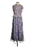 Julia Jordan 100% Polyester Paisley Blue Casual Dress Size 4 - photo 1