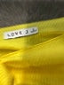 Love J Yellow Sleeveless Blouse Size S - photo 7