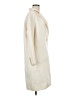 Theory Ivory Wool Coat Size M - photo 4