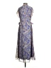 Julia Jordan 100% Polyester Paisley Blue Casual Dress Size 4 - photo 2