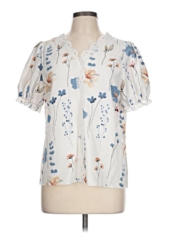 Shein Short Sleeve Blouse (view 1)