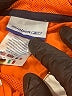 Reebok 100% Polyester Orange Windbreaker Size XL - photo 6