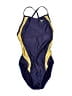 Speedo Chevron-herringbone Blue One Piece Swimsuit Size S (estimated) - photo 1