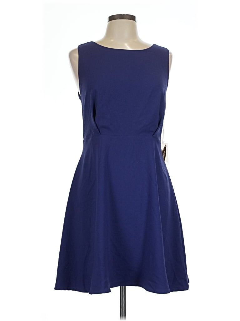 Pre-owned Forever 21 Contemporary Cocktail Dress In Blue