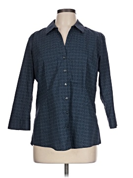 Eddie Bauer 3/4 Sleeve Button Down Shirt