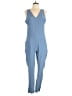 Athleta Solid Blue Jumpsuit Size 12 - photo 1