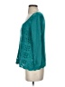 Casual Express Apparel 100% Cupro Teal Pullover Sweater Size S - photo 5