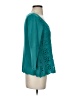 Casual Express Apparel 100% Cupro Teal Pullover Sweater Size S - photo 4
