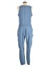 Athleta Solid Blue Jumpsuit Size 12 - photo 2