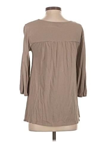 Garnet Hill 3/4 Sleeve Blouse (view 2)