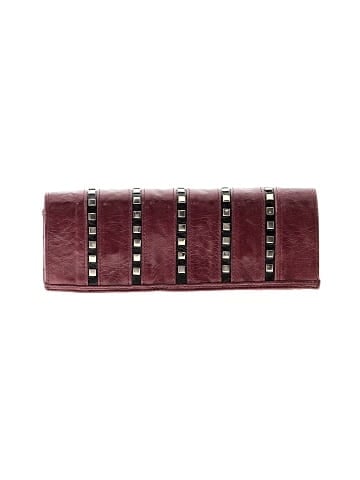 Susan Farber Collections Leather Clutch (view 1)