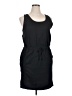 Marika Solid Black Casual Dress Size XL - photo 1