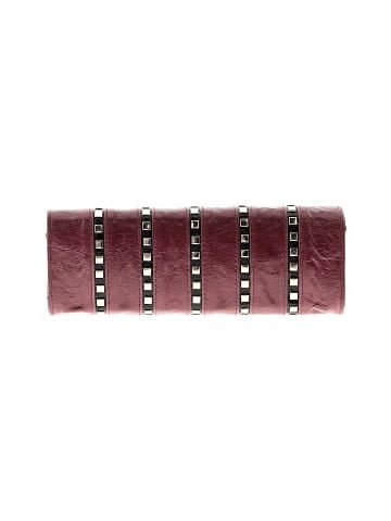 Susan Farber Collections Leather Clutch (view 2)