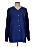 Assorted Brands 100% Silk Blue 3/4 Sleeve Silk Top Size 10 - photo 1