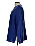 Assorted Brands 100% Silk Blue 3/4 Sleeve Silk Top Size 10 - photo 5