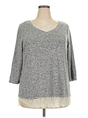 Roz & Ali 3/4 Sleeve T-Shirt (view 1)
