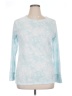 Eddie Bauer 100% Polyester Blue Long Sleeve T-Shirt Size XL - photo 1