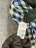 C. Wonder 100% Polyester Checkered-gingham Blue Long Sleeve Blouse Size M - photo 8
