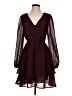 Lulus 100% Polyester Polka Dots Burgundy Cocktail Dress Size S - photo 1