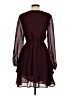 Lulus 100% Polyester Polka Dots Burgundy Cocktail Dress Size S - photo 2