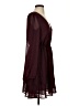 Lulus 100% Polyester Polka Dots Burgundy Cocktail Dress Size S - photo 4