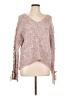 Hem & Thread Pink Pullover Sweater Size M - photo 1
