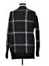 J.Crew Plaid Black Cardigan Size M - photo 2
