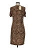 MICHAEL Michael Kors Animal Print Brown Cocktail Dress Size M - photo 2