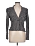 Simply Styled Polka Dots Silver Blazer Size Lg Petite - photo 1