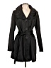 Tahari Black Trenchcoat Size 12 (estimated) - photo 1