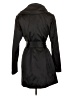 Tahari Black Trenchcoat Size 12 (estimated) - photo 2