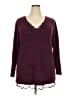 Torrid Burgundy Pullover Sweater Size 3X Plus (3) - photo 1