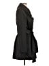 Tahari Black Trenchcoat Size 12 (estimated) - photo 4
