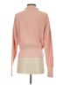 FRAME Pink Turtleneck Sweater Size S - photo 2