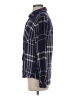 Rails 100% Rayon Plaid Blue Long Sleeve Button-Down Shirt Size S - photo 5