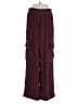 Universal Thread 100% Recycled Polyester Burgundy Casual Pants Size XS - photo 1