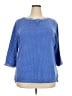 T by Talbots Blue Pullover Sweater Size 2X - photo 1