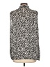 Jules & Leopold 100% Polyester Animal Print Silver Sleeveless Blouse Size L - photo 2
