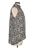 Jules & Leopold 100% Polyester Animal Print Silver Sleeveless Blouse Size L - photo 4