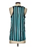 Nanette Lepore 100% Silk Teal Sleeveless Top Size S - photo 2