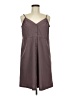 Assorted Brands 100% Rayon Solid Gray Casual Dress Size M - photo 1