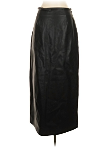 b + ab Faux Leather Skirt (view 2)